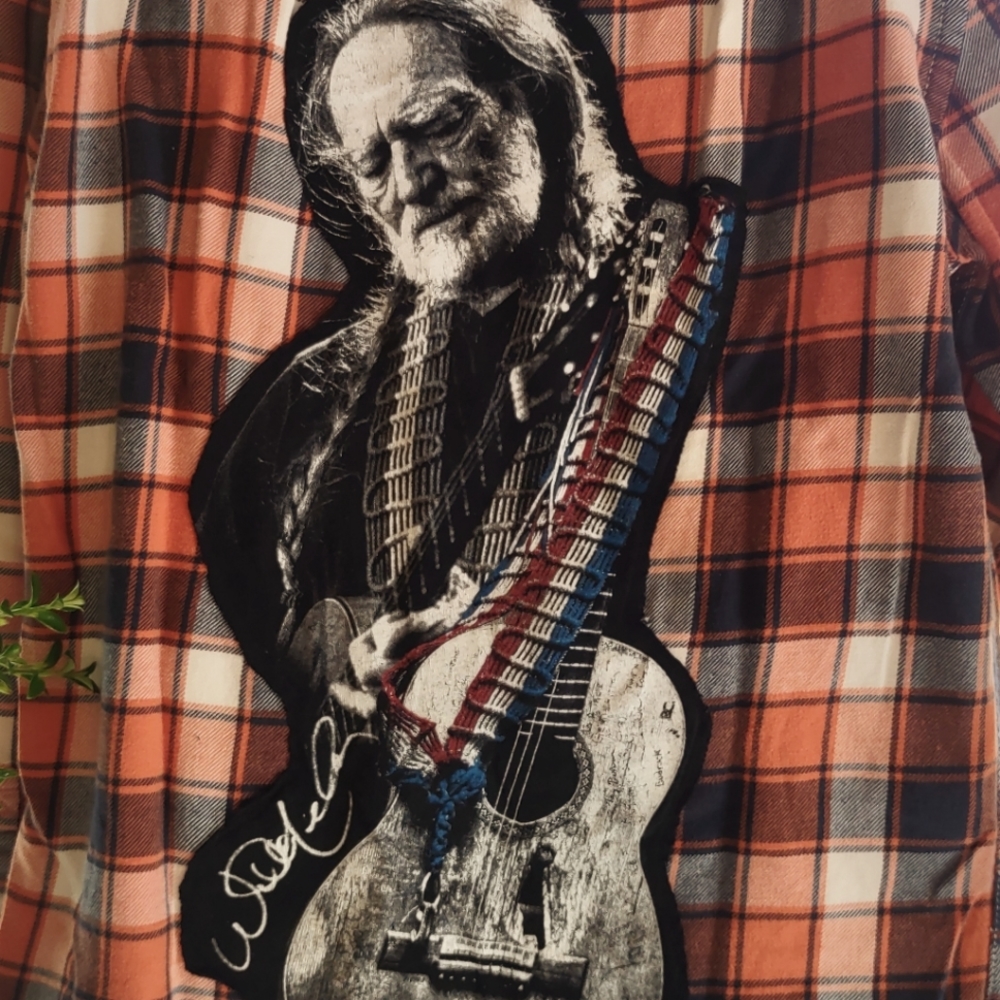 AEO Willie Nelson flannel
